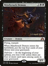 Mindwrack Demon - Prerelease Cards - Magic: The Gathering card