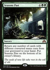 Seasons Past - Prerelease Cards - Magic: The Gathering card
