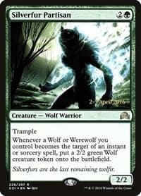 Silverfur Partisan - Prerelease Cards - Magic: The Gathering card