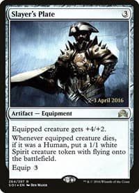 Slayer's Plate - Prerelease Cards - Magic: The Gathering card