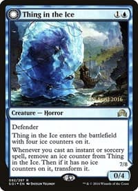 Thing in the Ice - Prerelease Cards - Magic: The Gathering card
