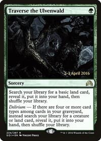 Traverse the Ulvenwald - Prerelease Cards - Magic: The Gathering card