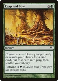 Reap and Sow - Darksteel - Magic: The Gathering card