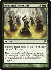 Rebuking Ceremony - Darksteel - Magic: The Gathering card