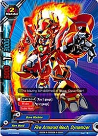 Fire Armored Mech, Dynamizer - Promo Cards - Future Card BuddyFight card