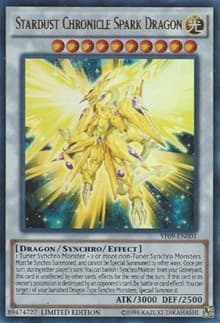 Stardust Chronicle Spark Dragon - Yu-Gi-Oh! 5D's Manga Promotional Cards - YuGiOh card