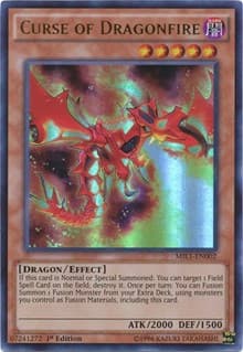 Curse of Dragonfire - Millennium Pack - YuGiOh card