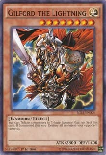 Gilford the Lightning - Millennium Pack - YuGiOh card
