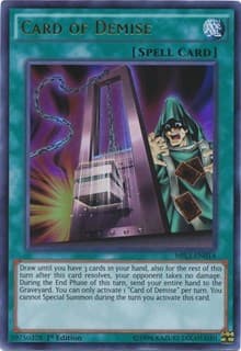 Card of Demise - Millennium Pack - YuGiOh card