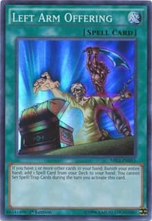 Left Arm Offering - Millennium Pack - YuGiOh card