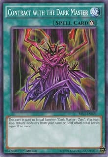 Contract with the Dark Master - Millennium Pack - YuGiOh card