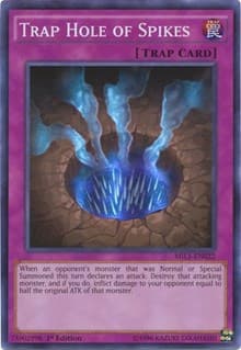 Trap Hole of Spikes - Millennium Pack - YuGiOh card
