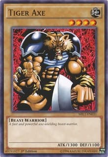 Tiger Axe - Millennium Pack - YuGiOh card