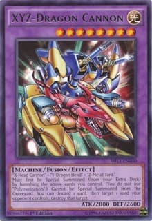 XYZ-Dragon Cannon - Millennium Pack - YuGiOh card