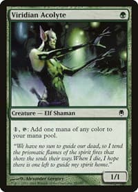 Viridian Acolyte - Darksteel - Magic: The Gathering card