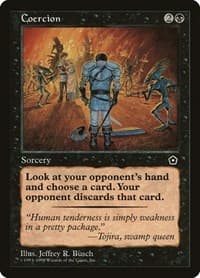 Coercion - Portal Second Age - Magic: The Gathering card