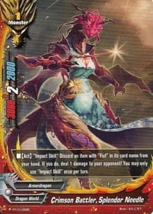 Crimson Battler, Splendor Needle - Promo Cards - Future Card BuddyFight card