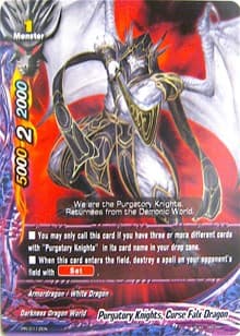 Purgatory Knights, Curse Falx Dragon - Promo Cards - Future Card BuddyFight card