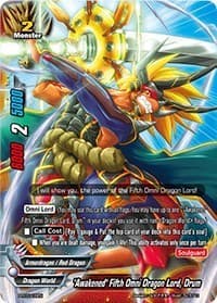 "Awakened" Fifth Omni Dragon Lord, Drum - Promo Cards - Future Card BuddyFight card