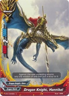 Dragon Knight, Hannibal - Dragon Chief - Future Card BuddyFight card