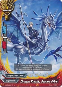 Dragon Knight, Jeanne d'Arc - Dragon Chief - Future Card BuddyFight card