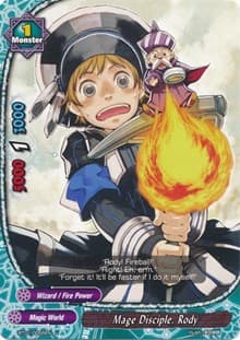 Mage Disciple, Rody - Dragon Chief - Future Card BuddyFight card