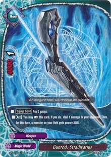 Gunrod, Stradivarius - Dragon Chief - Future Card BuddyFight card