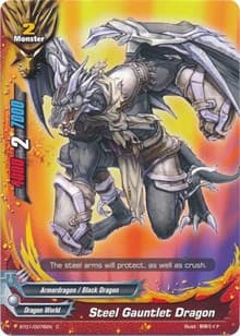 Steel Gauntlet Dragon - Dragon Chief - Future Card BuddyFight card