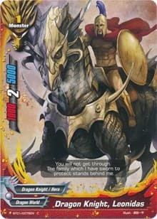 Dragon Knight, Leonidas - Dragon Chief - Future Card BuddyFight card