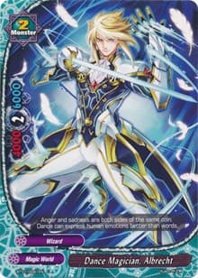 Dance Magician, Albrecht - Dragon Chief - Future Card BuddyFight card