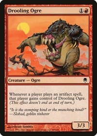 Drooling Ogre - Darksteel - Magic: The Gathering card