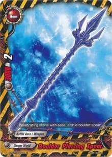 Boulder Piercing Spear - Dragon Chief - Future Card BuddyFight card