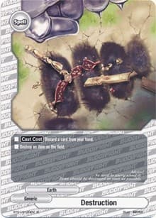 Destruction - Dragon Chief - Future Card BuddyFight card