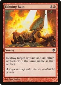 Echoing Ruin - Darksteel - Magic: The Gathering card
