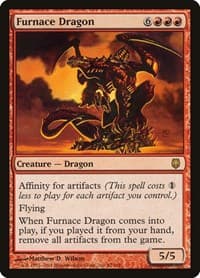 Furnace Dragon - Darksteel - Magic: The Gathering card