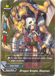 Dragon Knight, Slayman - Golden Buddy Pack ver.E - Future Card BuddyFight card