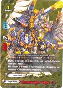 Armorknight Eagle "A" - Golden Buddy Pack ver.E - Future Card BuddyFight card