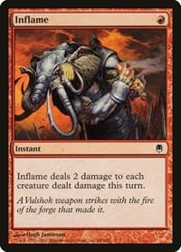 Inflame - Darksteel - Magic: The Gathering card