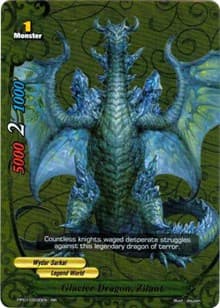 Glacier Dragon, Zilant - Golden Buddy Pack ver.E - Future Card BuddyFight card