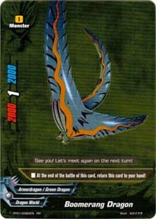 Boomerang Dragon - Golden Buddy Pack ver.E - Future Card BuddyFight card