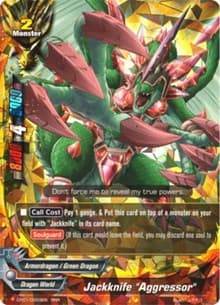Jackknife "Aggressor" - Character Pack Vol.1: Burning Valor - Future Card BuddyFight card