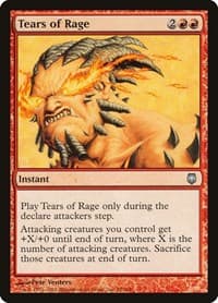 Tears of Rage - Darksteel - Magic: The Gathering card