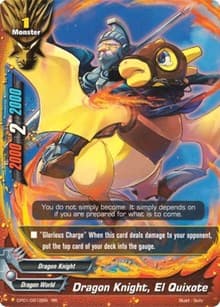 Dragon Knight, El Quixote - Character Pack Vol.1: Burning Valor - Future Card BuddyFight card