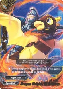 Dragon Knight, El Quixote (SP) - Character Pack Vol.1: Burning Valor - Future Card BuddyFight card
