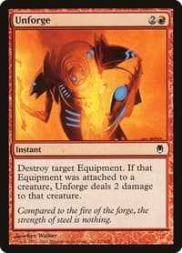 Unforge - Darksteel - Magic: The Gathering card