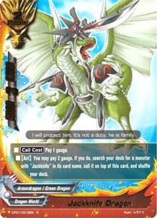 Jackknife Dragon - Character Pack Vol.1: Burning Valor - Future Card BuddyFight card