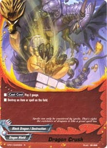 Dragon Crush - Character Pack Vol.1: Burning Valor - Future Card BuddyFight card