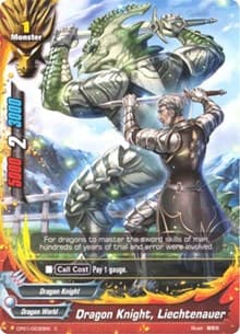 Dragon Knight, Liechtenauer - Character Pack Vol.1: Burning Valor - Future Card BuddyFight card