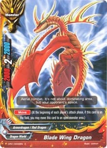 Blade Wing Dragon - Character Pack Vol.1: Burning Valor - Future Card BuddyFight card