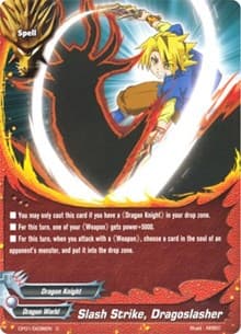 Slash Strike, Dragoslasher - Character Pack Vol.1: Burning Valor - Future Card BuddyFight card